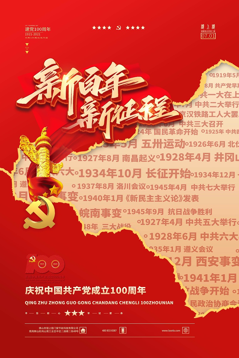 樓上樓|不忘初心,砥礪前行,慶祝建黨100周年！