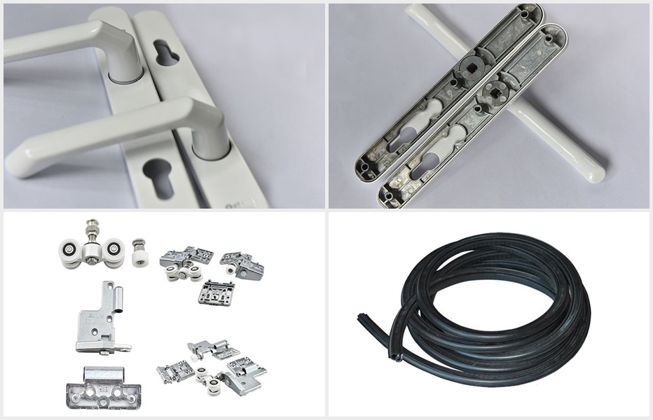 52系列非斷橋折疊門(mén)產(chǎn)品配件